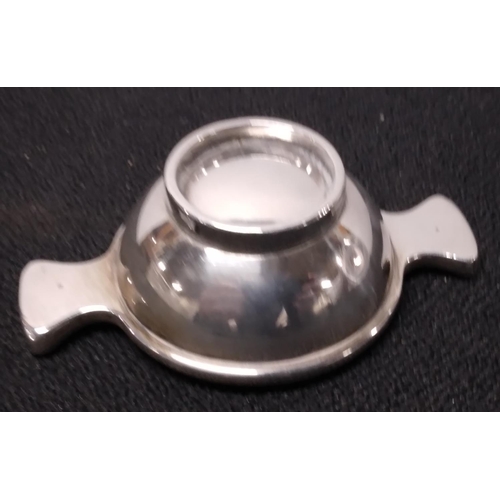 7 - Edwardian miniature silver Quaich, Birmingham 1906,

25.5 grams