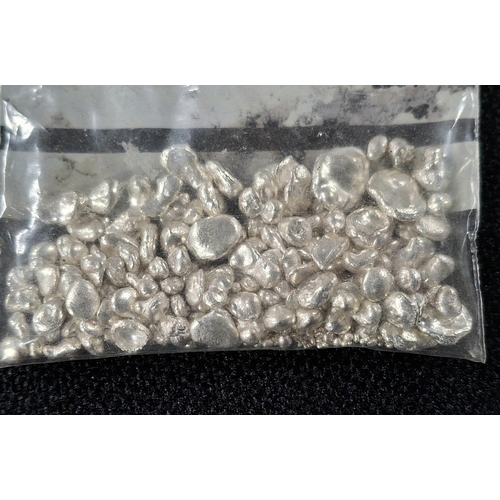 19 - Bag containing virtually pure silver in nugget form,

Approx 30 grams