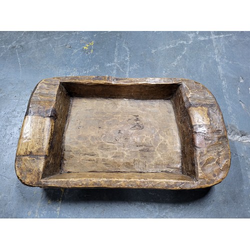 240 - Wooden dough tray