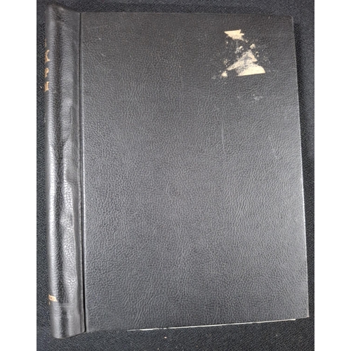 358 - Black York album containing British QV to QEII with many QV examples and 4 KGV 1913-18 used seahorse... 