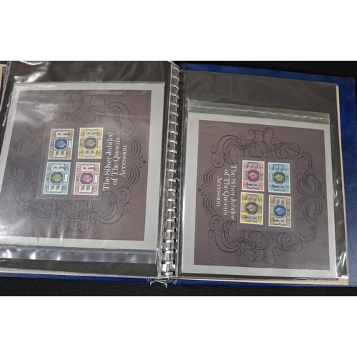 363 - Blue folder containing 4 1960s special stamp packs and a similar Belgium example (5)