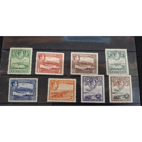 383 - Seven dealer sheet containing MU/unused unmounted various KGVI West Indies sets and stamps (7)