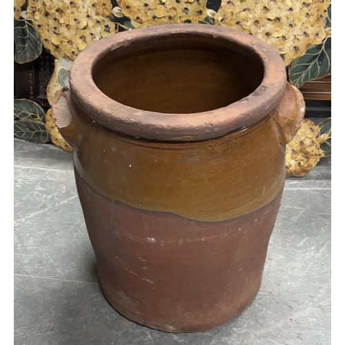 345 - Old Stone/Ceramic planter