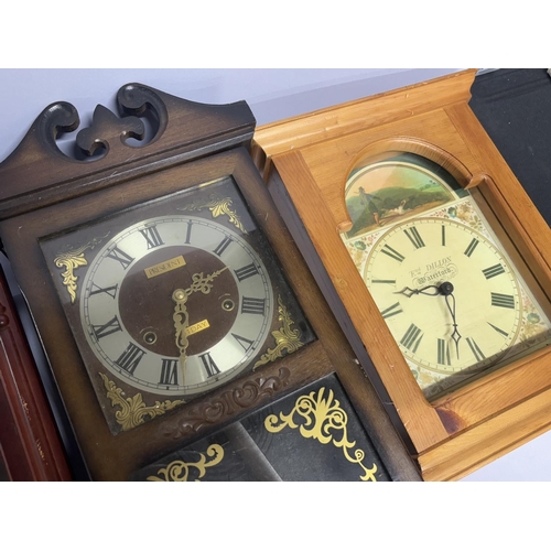 413 - 3 Wall clocks