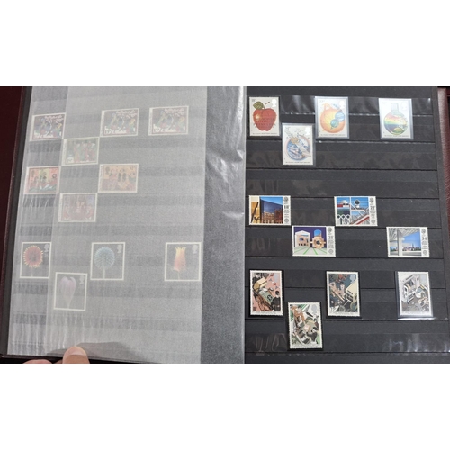 350A - Extensive G B QEII unmounted mint collection of stamps, sets, mini-sheets and stamp booklets, mainly... 