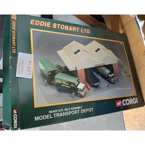 14 - Eddie Stobbard, ready cut, self assembly Model Transport depot by Corgi