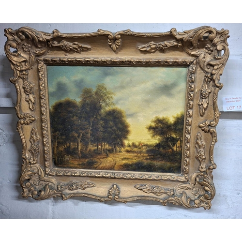 17 - Fine quality old picture in ornate frame