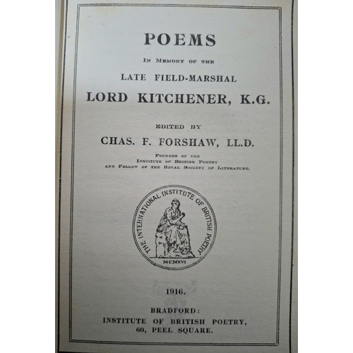 43 - FIRST EDITION (Valuable book) Poetical Tributes on the Loss of the R.M.S. 