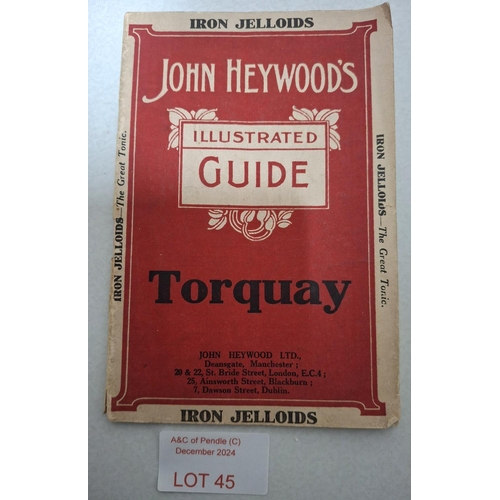 45 - John Heywoods 1920s illustrated guide to Torquay