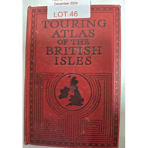 46 - Circa 1920, Touring atlas of the British Isles, pocket road maps