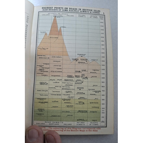 46 - Circa 1920, Touring atlas of the British Isles, pocket road maps