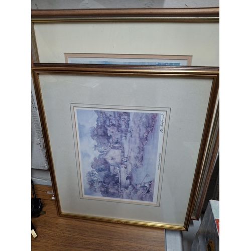 69 - Collection of framed and unframed, modern prints (6)