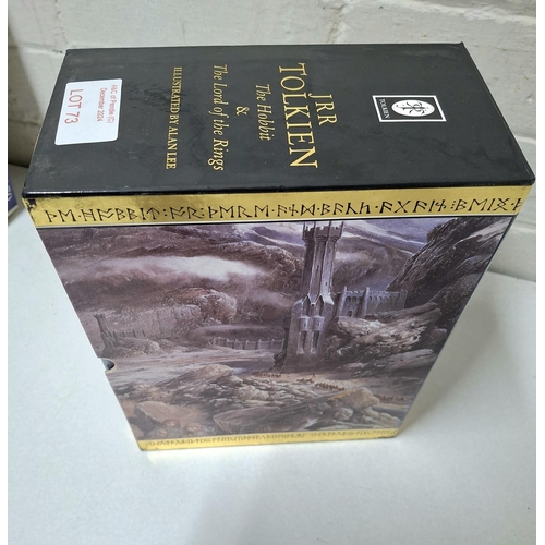 73 - J R R Tolkien boxed set containing The Hobbit & The Lord of the Rings