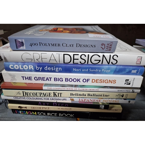 150 - Quantity of hard-back books relating to Design etc (Qty)