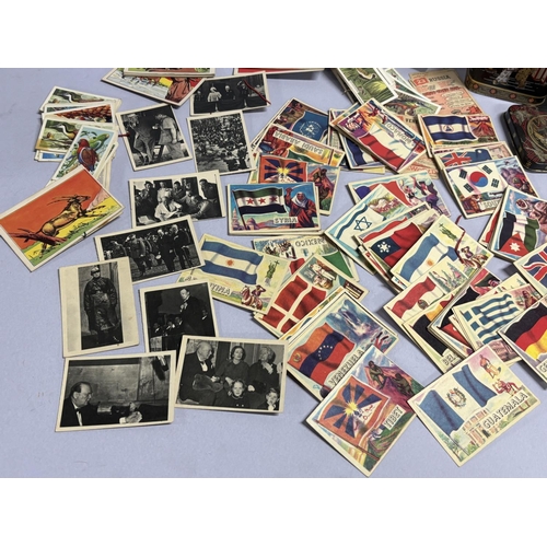 103 - Collection of Cards including Old photos and Flags