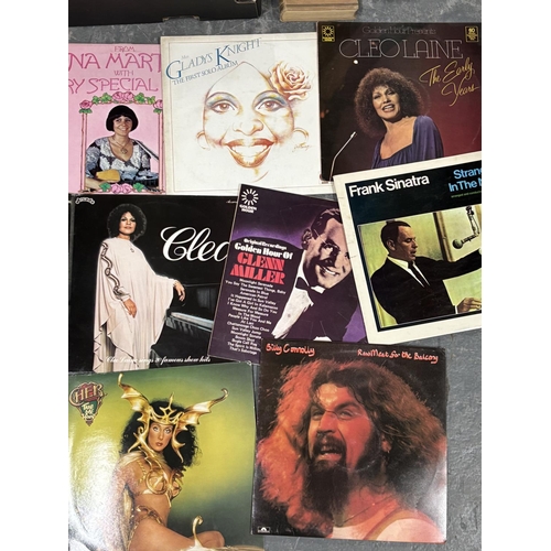 124 - Large collection of items including LPS, Books and coasters