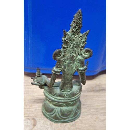 211 - Small bronze Boddhisatva statue,

Approx 100 grams