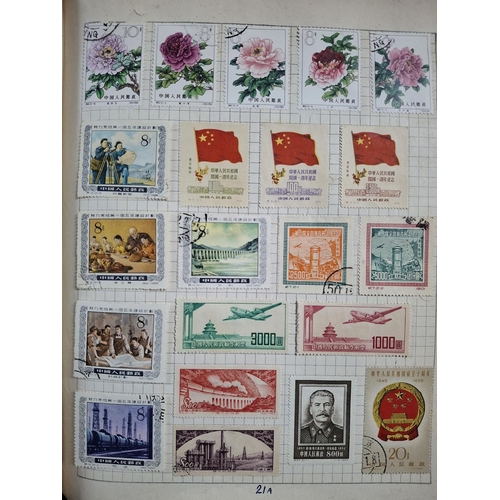 268 - Old Stanley Gibbons Swiftsure album containing a large quantity (1000+) of workd stamps with a good ... 