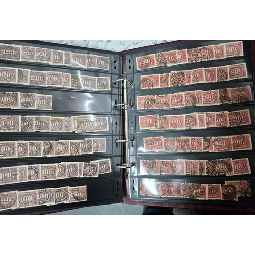 269 - Burgundy folder containing a large quantity (1000+) of Germany 20thC to include a large quantity of ... 