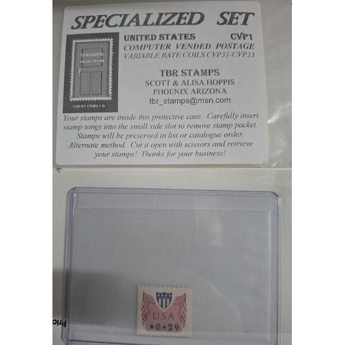 280 - Box containing a quantity of modern US mint unmounted set - all unexamined (Qty)