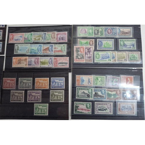 287 - Sixteen KGVI mint/unused Commonwealth sets, mainly islands, Jamaica, Cayman Islands, Pitcairn Island... 