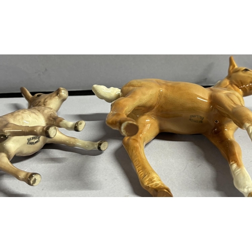 396 - 3 Beswick items including Donkey