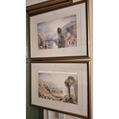 495 - Quantity of well framed Turner prints (12)