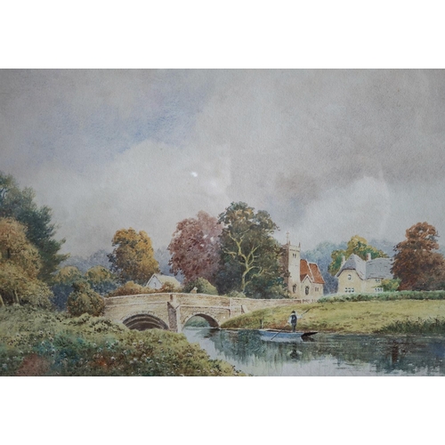 497 - Pair of Stewart Brookes early 20thC watercolours, entitled 