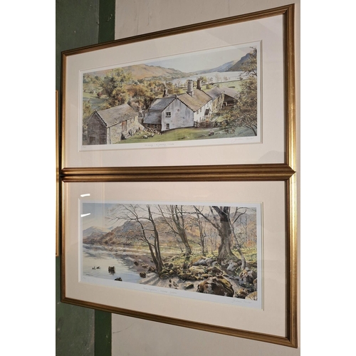 498 - Three large Graham Carver, signed limited edition Cumbrian landscapes (3)