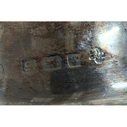 13 - Birmingham 1917 silver sauce boat,

approx 95 grams