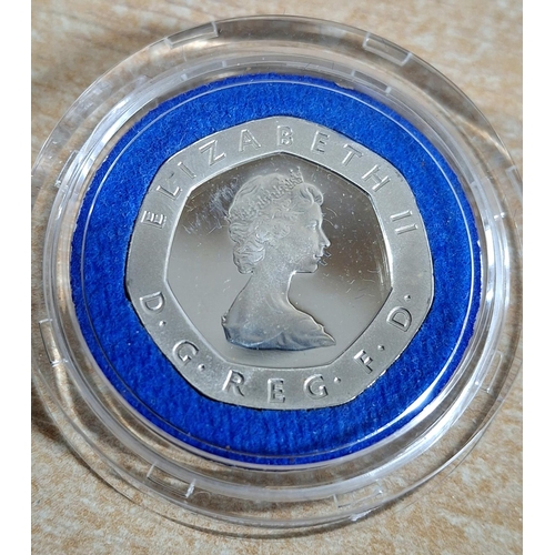 169 - Cased Royal Mint, 1982 sterling silver piedfort twenty pence,

Limited edition - 25,000             ... 