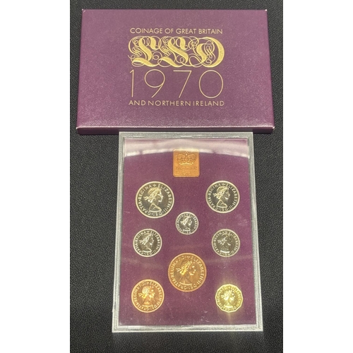 177 - 1970 Great Britain and Northern Ireland coin set