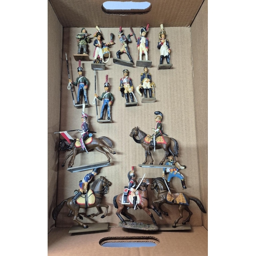 201 - Collection of STARLUX lead soldiers, mainly Napoleonic era, infantry and Cavalry (Qty)