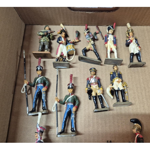 201 - Collection of STARLUX lead soldiers, mainly Napoleonic era, infantry and Cavalry (Qty)