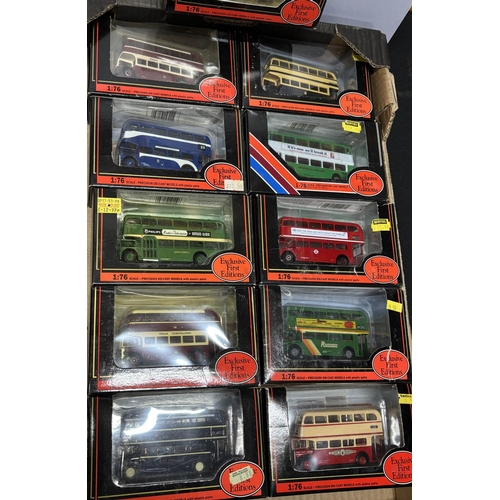 230 - 11 Boxed 1.76 Scale Exclusive First Editions Buses