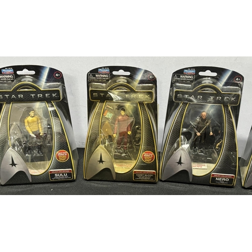 235 - 8 Boxed Star Trek figures Galaxy Collection