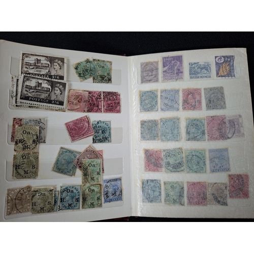 288 - Two small albums full of world stamps including a large quantity of 19th and early 20thC examples, l... 