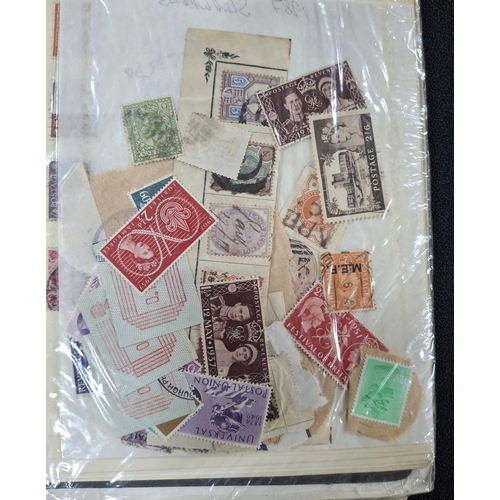 290 - Two stamp albums and loose dealer sheets containing mainly GB, New Zealand and Canada later 20thC (1... 