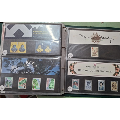 295 - Album of approx 65 GB stamp sets, mid-late 1980s to 1990 (approx 65 sets)