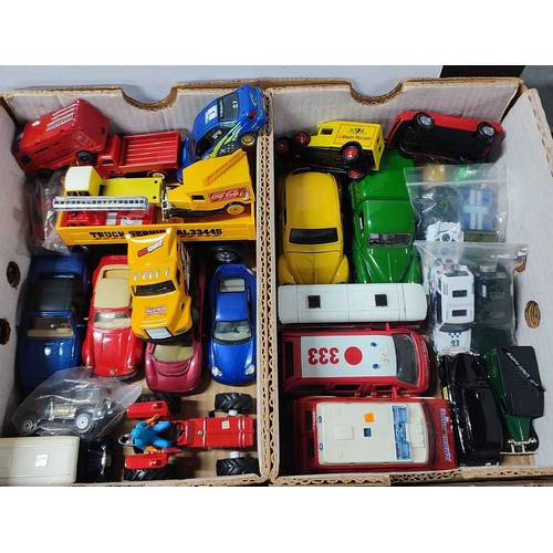 299 - Collection of various play worn toy cars (Qty)