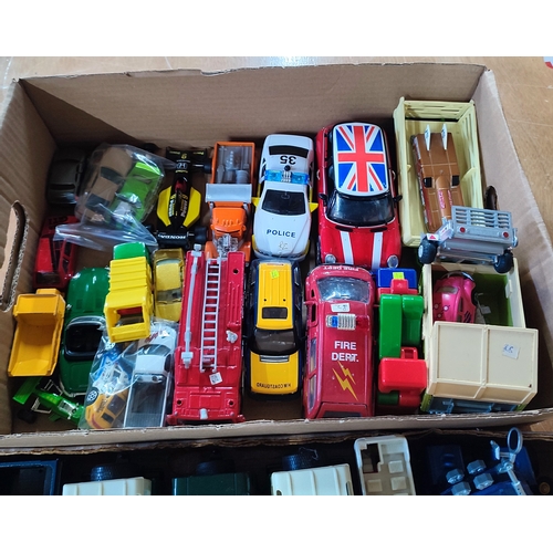 300 - Selection of various play worn toy cars etc. (Qty)