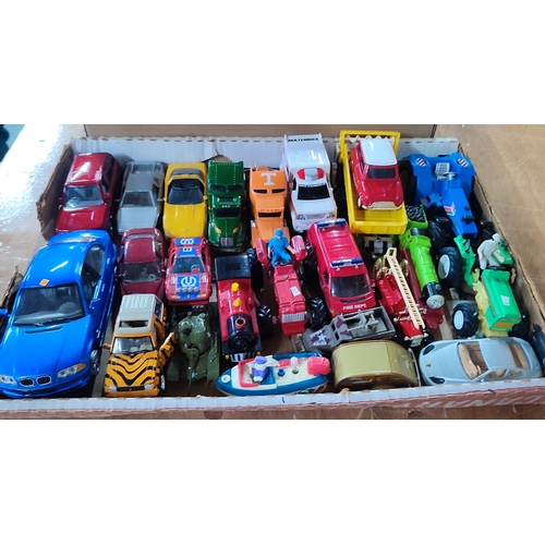 302 - Selection of various play worn toy vehicles (Qty)