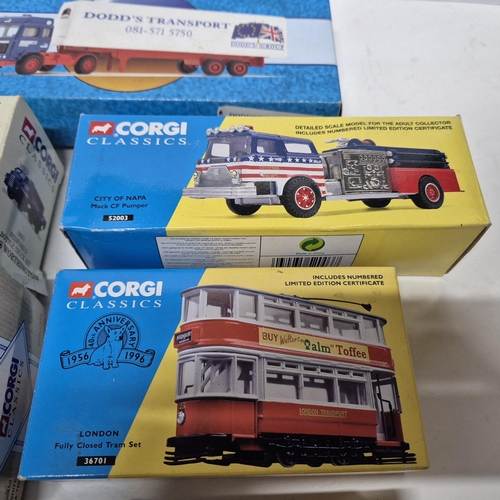 318 - 10 boxed cars mainly Corgi Classics