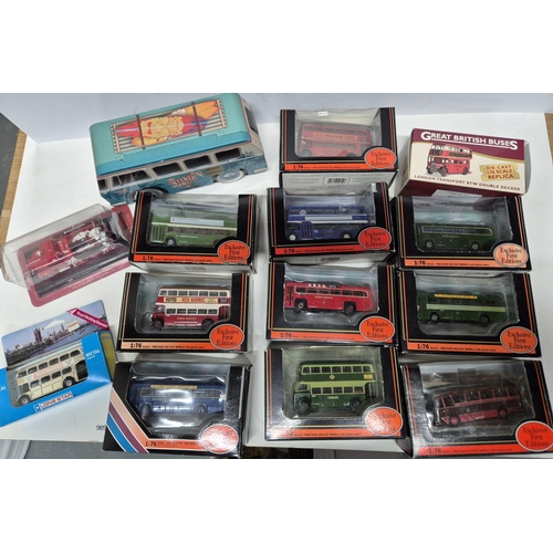 325 - Collection of boxed buses and others mainly exclusive first editions