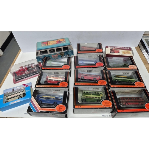 325 - Collection of boxed buses and others mainly exclusive first editions