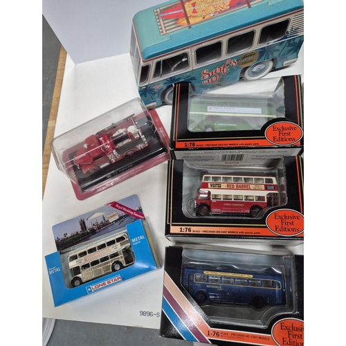 325 - Collection of boxed buses and others mainly exclusive first editions