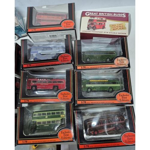 325 - Collection of boxed buses and others mainly exclusive first editions