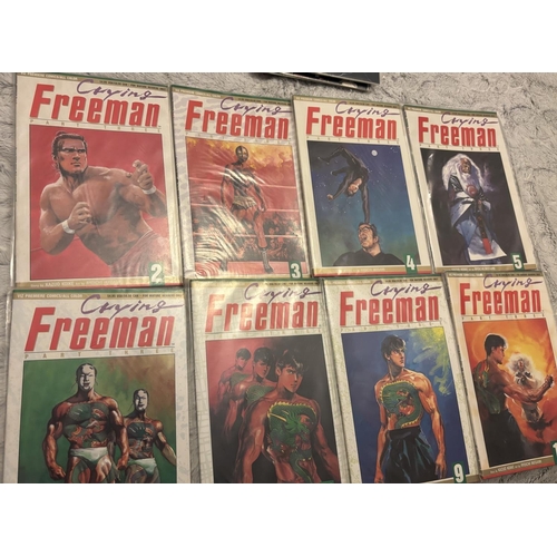 330 - 6 Crying Freeman Comics 2,3,4,5,6,7,9,10 with 8 Batman and Catwoman Paperback including Catwomen Def... 