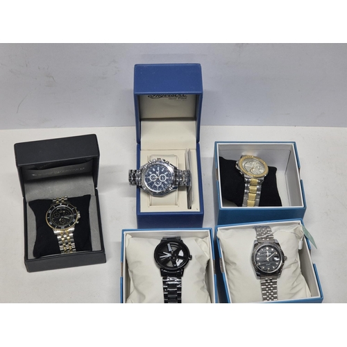 360 - Five boxed watches