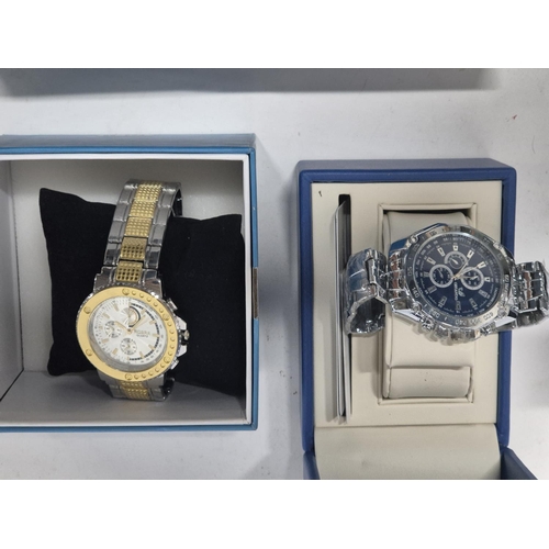 360 - Five boxed watches